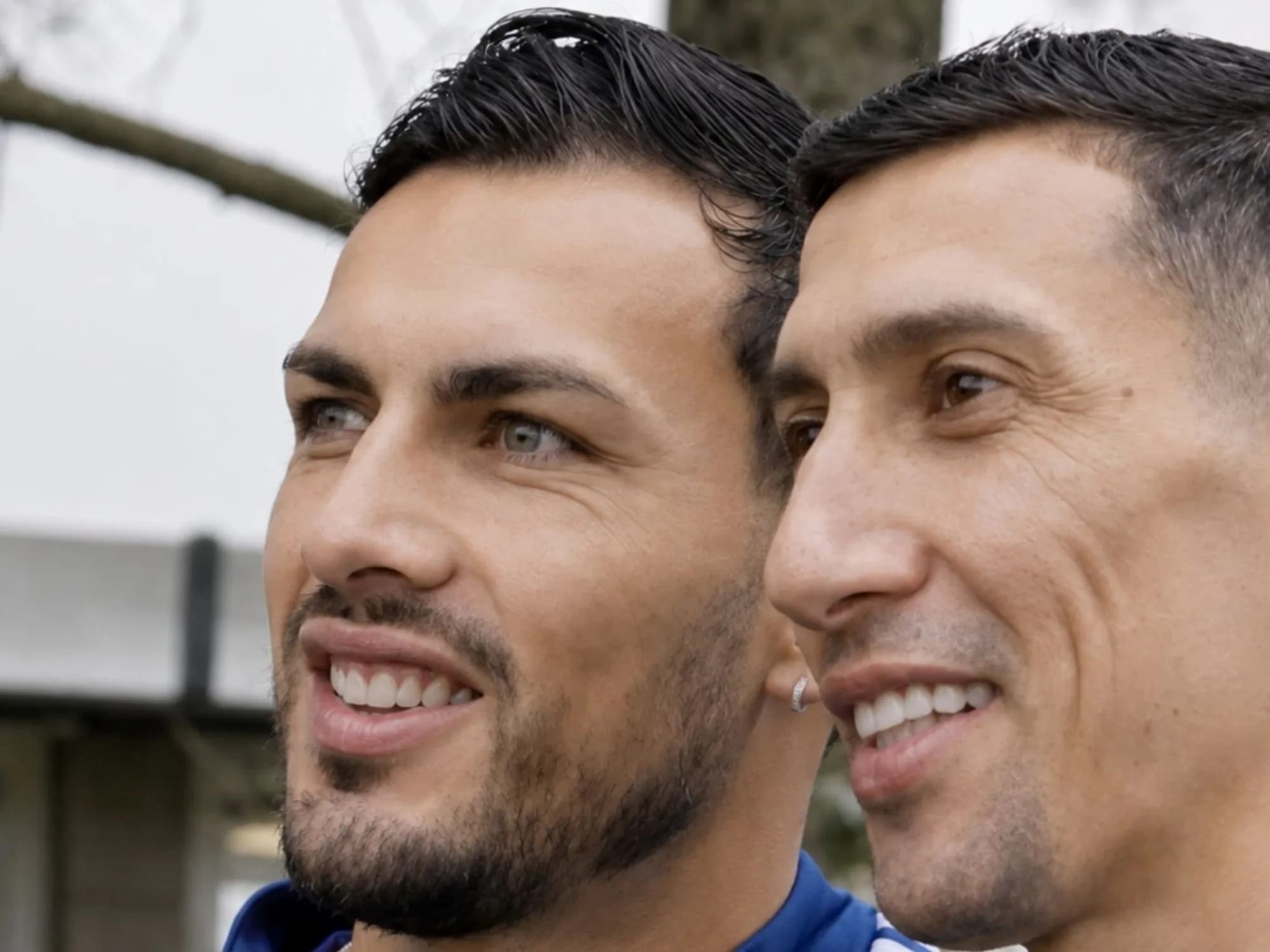 El reencuentro entre Paredes y Di María en Rosario: "Amigo mío"