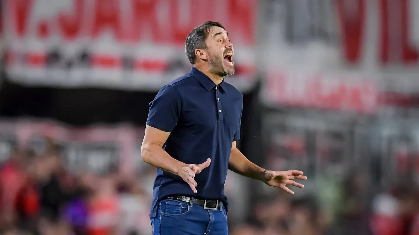 El fuerte mensaje de Coudet en su perfil de Whatsapp tras una nueva derrota de River - TyC Sports