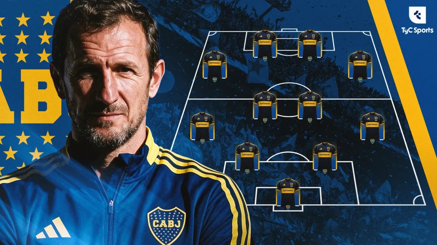 La formación de Boca vs. Estudiantes, por el Torneo Clausura - TyC Sports