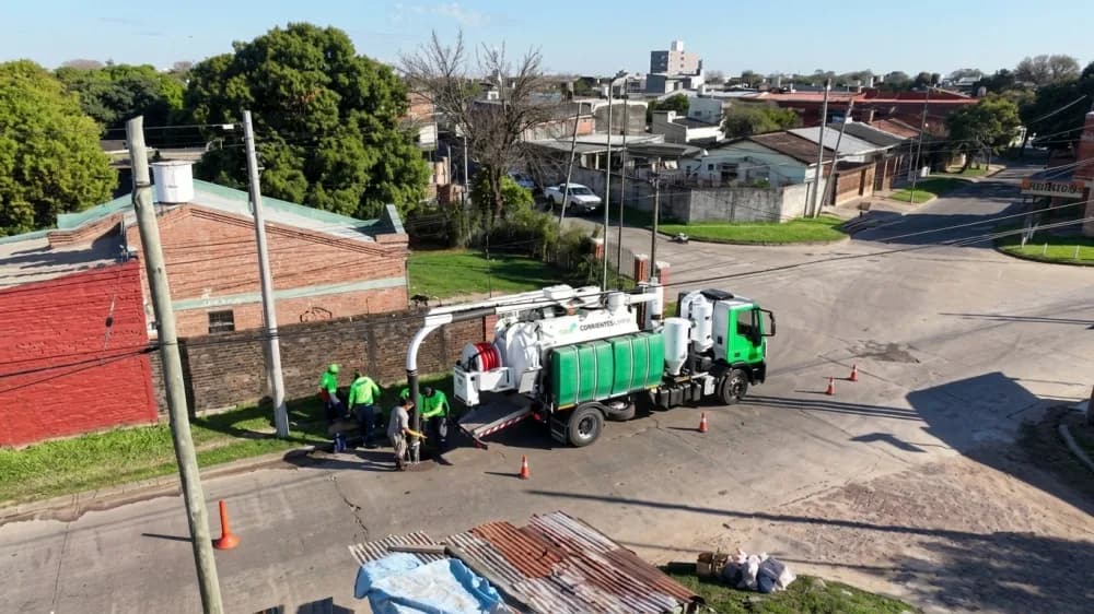 El nuevo camión desobstructor ya trabajó en 15 puntos de la ciudad