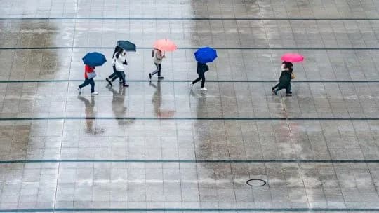 El Servicio Meteorológico Nacional emitió una alerta amarilla por ciclogénesis y fuertes tormentas para este jueves