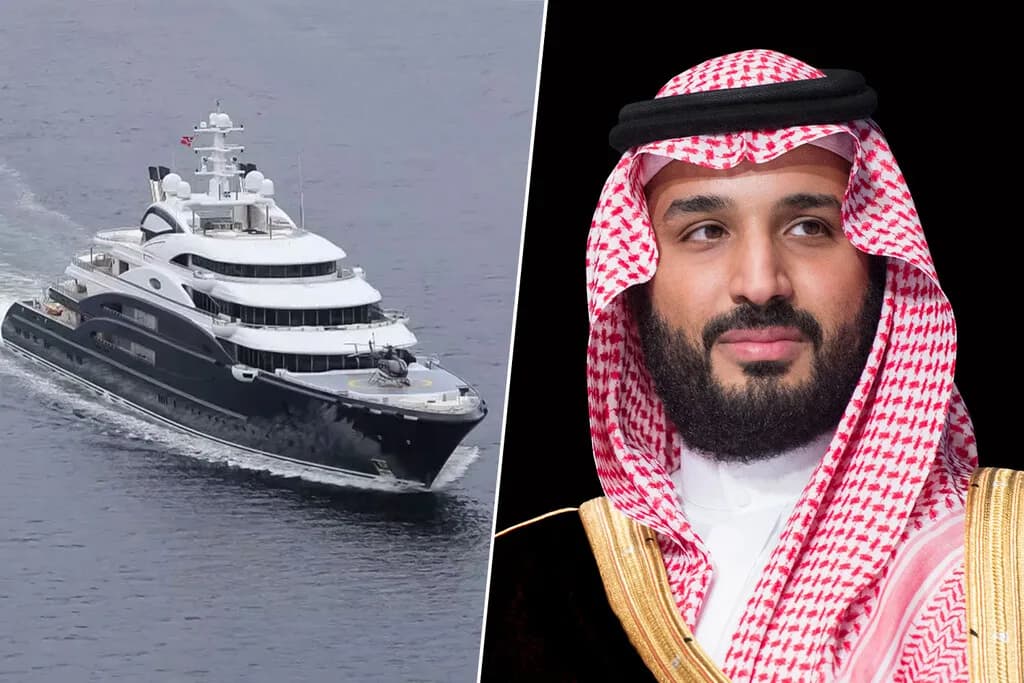 El príncipe de Arabia Saudí mandó construir un superyate de 500 millones de dólares con una sola indicación: se marea en el mar