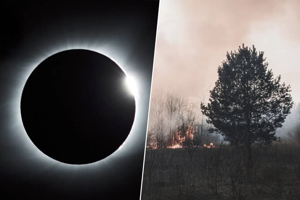 El eclipse va a ser una gran fiesta en la España rural. Para AEMET el riesgo es clarísimo: más incendios