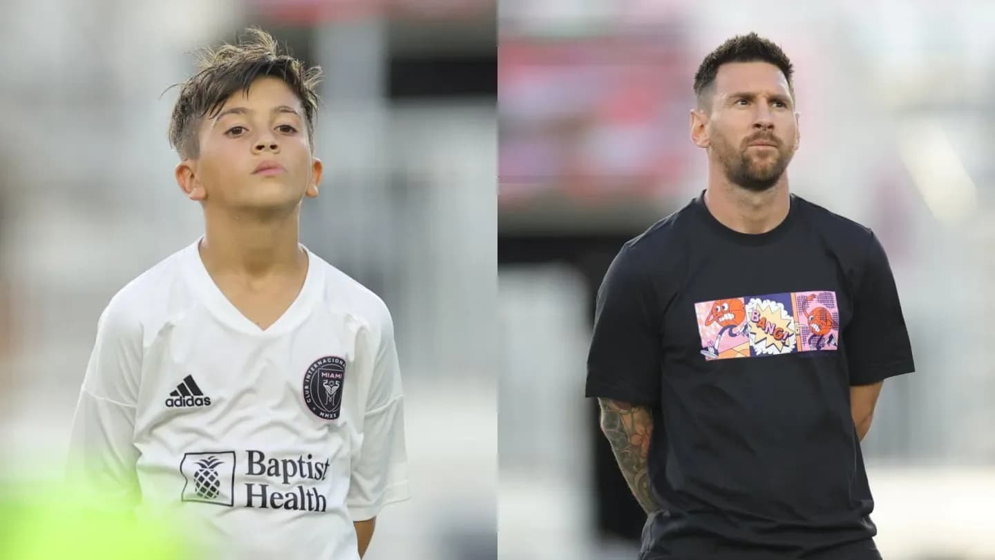 Messi respondió sobre el rumor que vinculaba a su hijo Thiago con Barcelona - TyC Sports