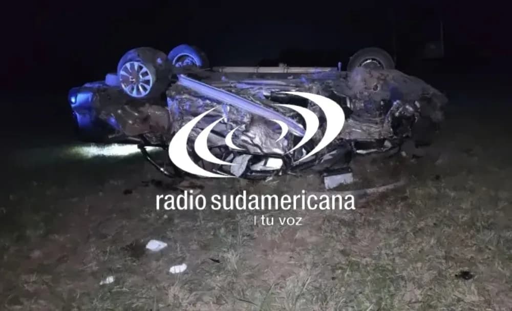 Presidente del Nuevo Banco del Chaco sufrió un grave accidente en ruta 89