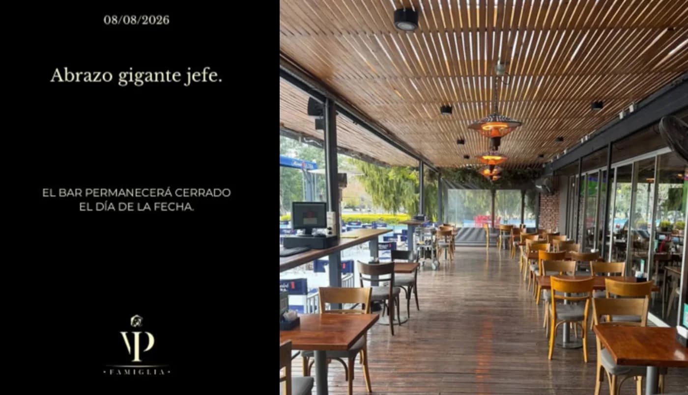 El bar de la familia Messi cerró por duelo tras la muerte de Jorge: “Abrazo gigante, jefe”