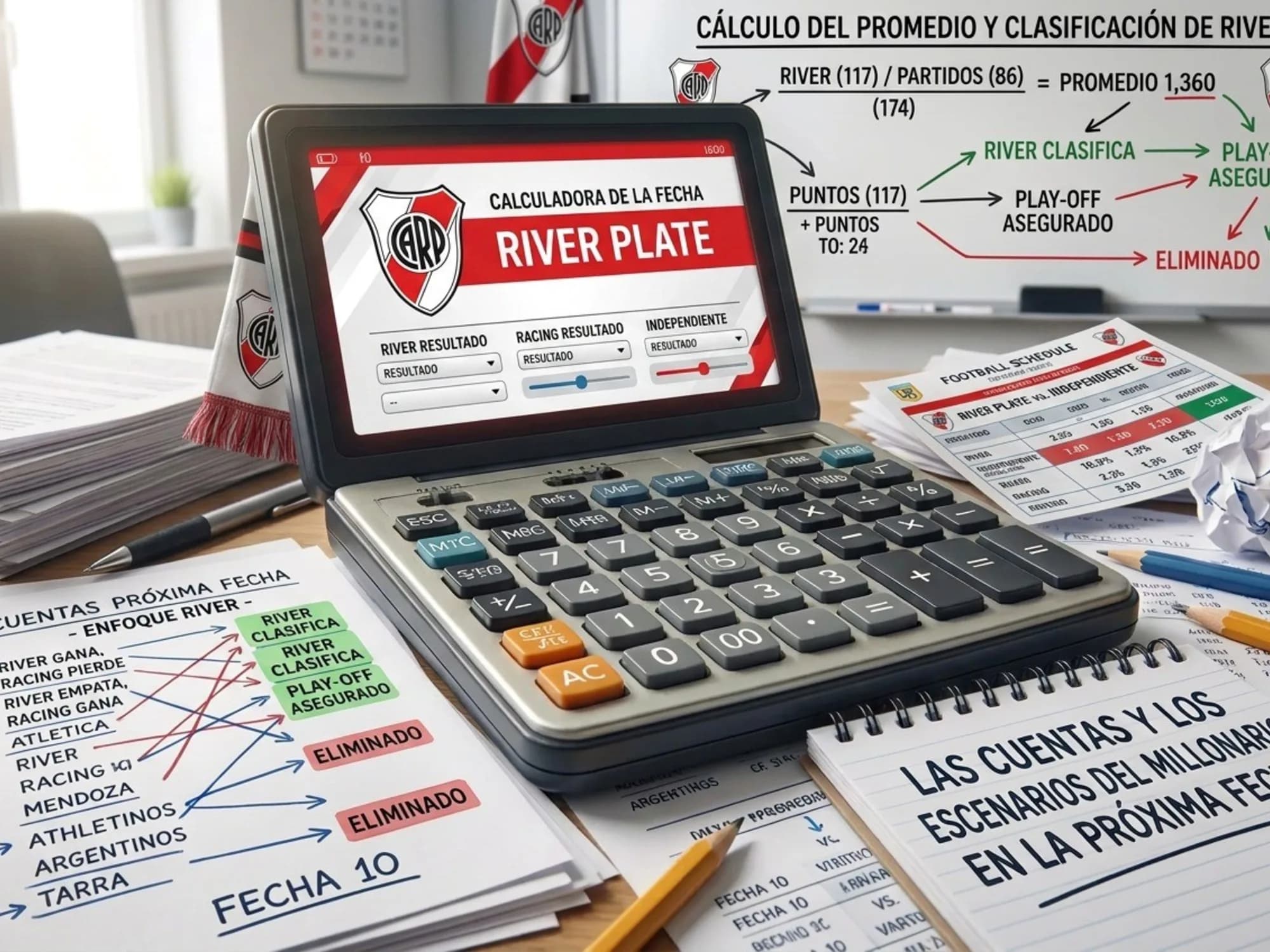 Cada vez más lejos de la Libertadores 2027: ¿cómo quedó River en la Tabla Anual?