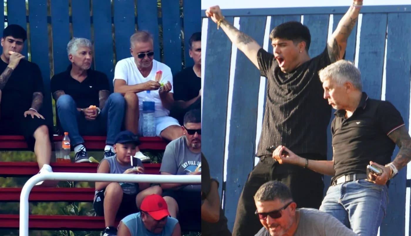 La última imagen pública de Jorge Messi: un partido de Leones, el club de su hijo Matías