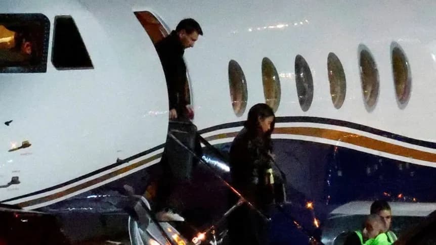 Lionel Messi llegó a Rosario para despedir a su padre Jorge - TyC Sports