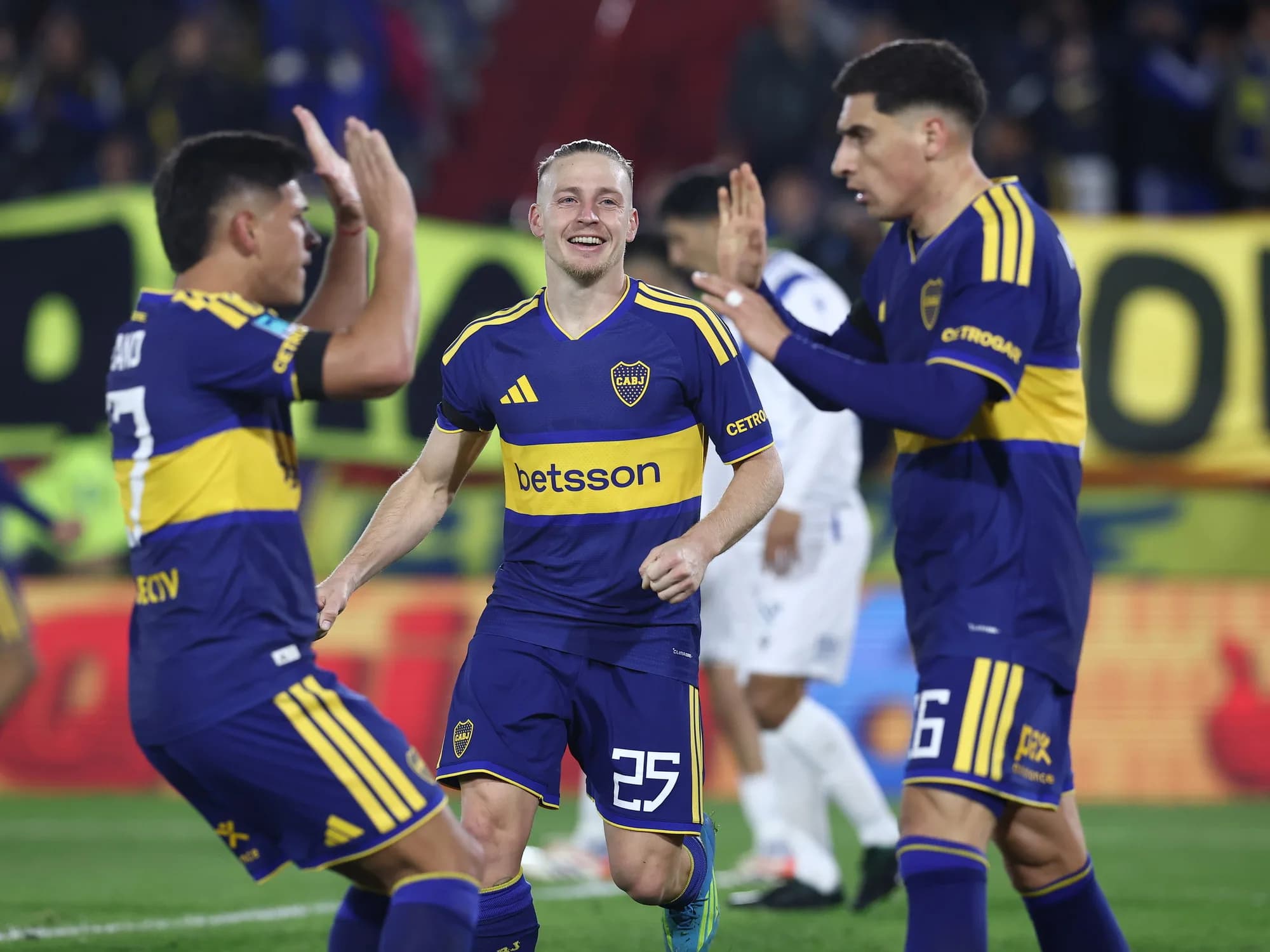 Ascacibar, el goleador del ciclo del Vasco: tercer gol consecutivo y empate para Boca
