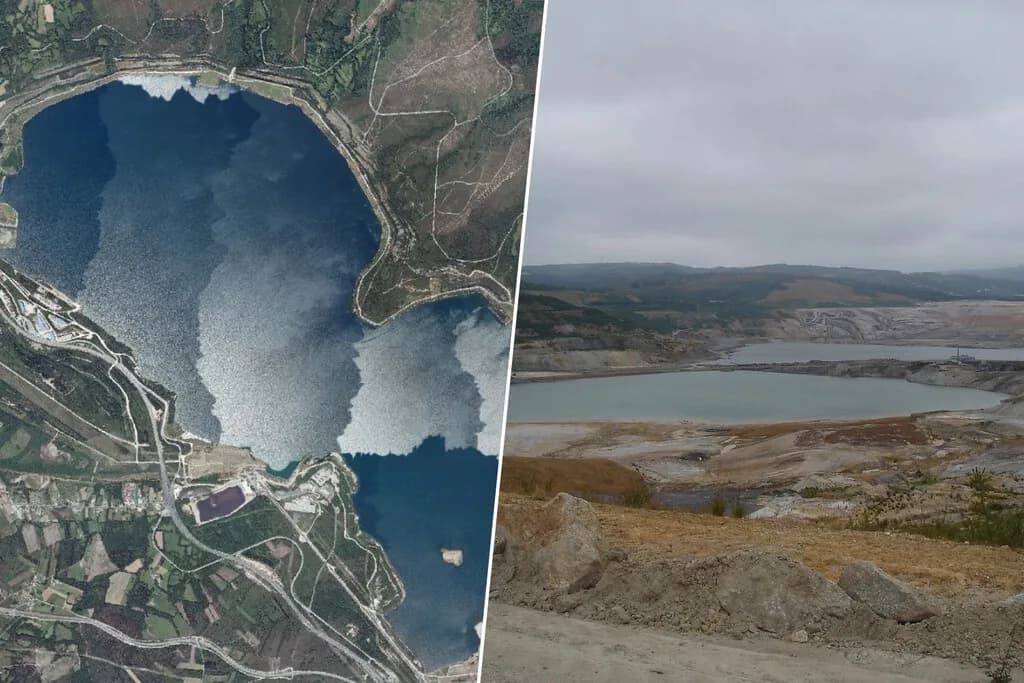 En 2008, España llenó de agua una mina de carbón de 300 metros de profundidad. Cuatro años después se convirtió en el lago artificial más grande del país