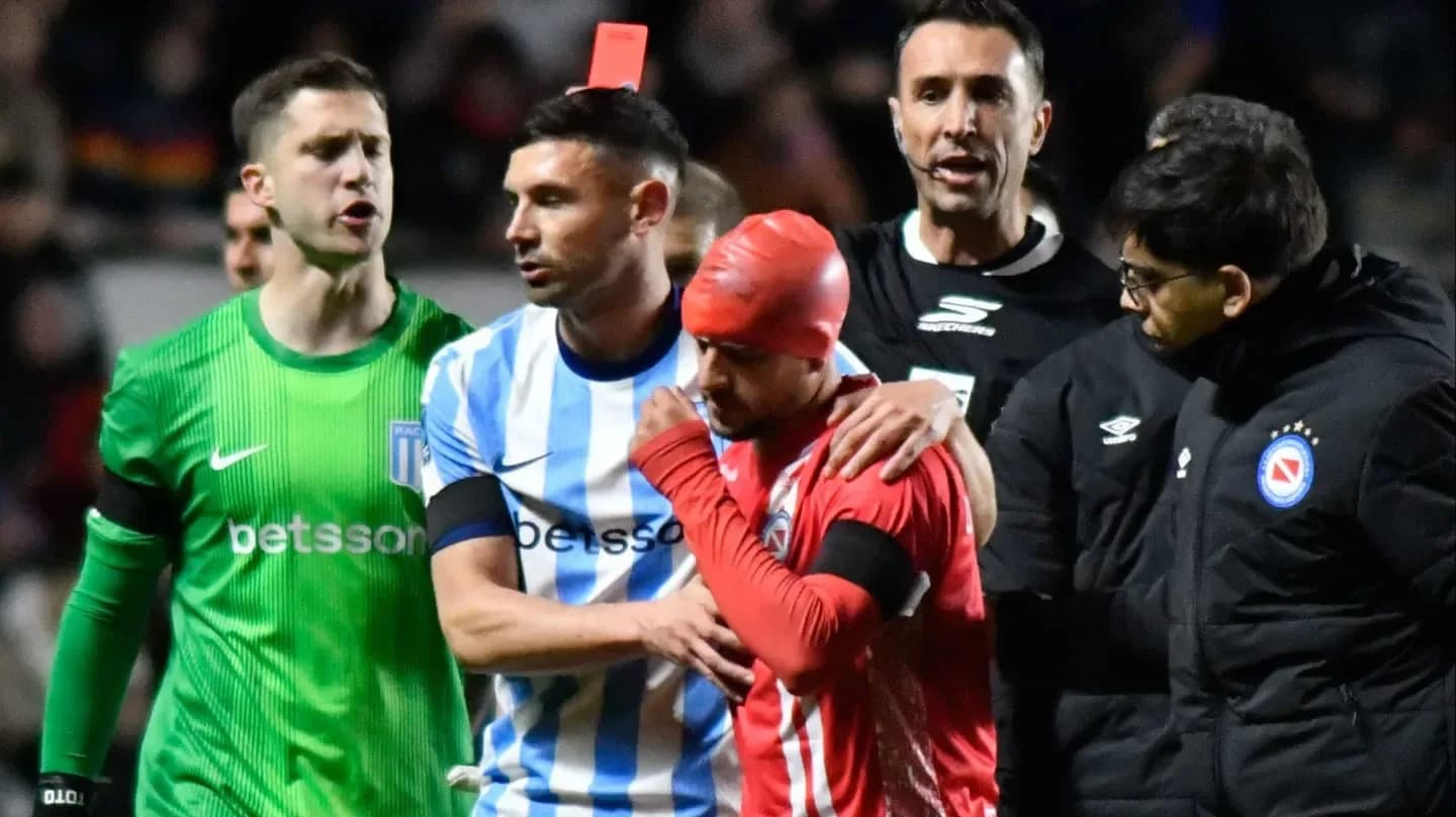 El descargo de Maravilla Martínez tras la expulsión ante Argentinos - TyC Sports