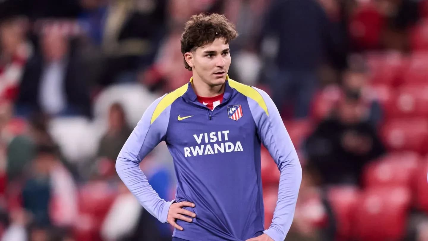 Julián volvió a entrenarse en Atlético de Madrid en medio de la incertidumbre por su futuro - TyC Sports