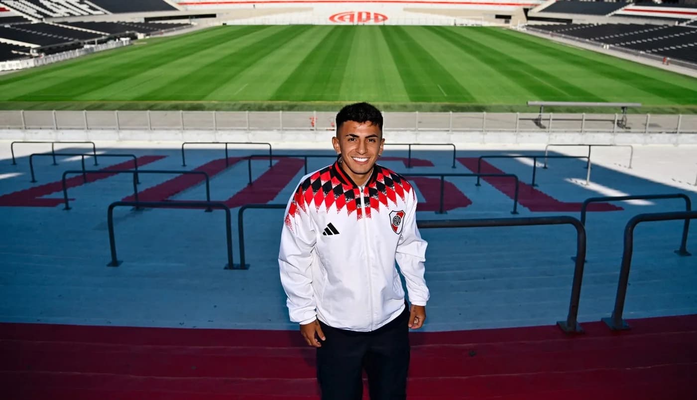 Thiago Almada es la nueva figura de River Plate: "Espero poder darle muchas alegrías a la gente"
