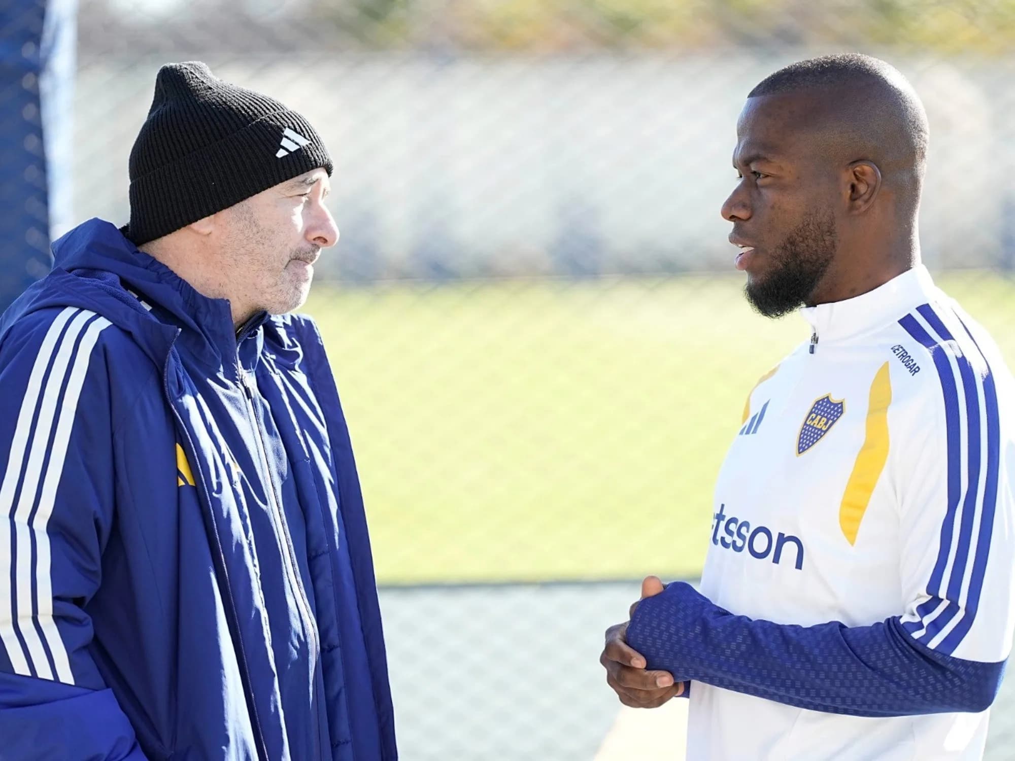 Cómo está Enner Valencia tras sus primeros contactos con el plantel de Boca