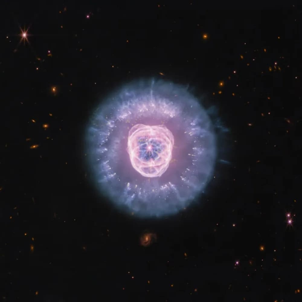 El telescopio James Webb capta una sorprendente nebulosa espacial