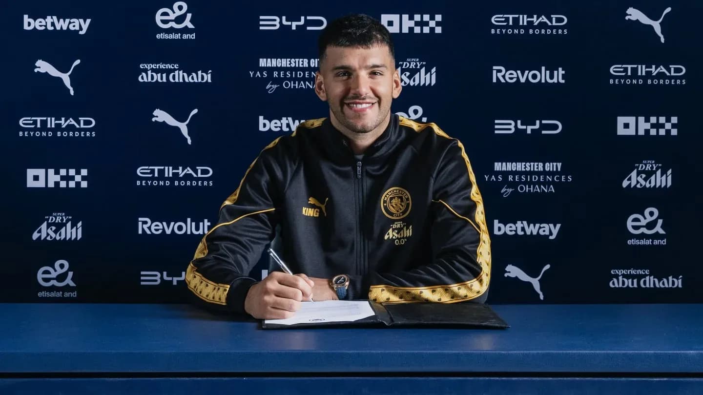Rulli fue presentado en el Manchester City: qué dijo - TyC Sports