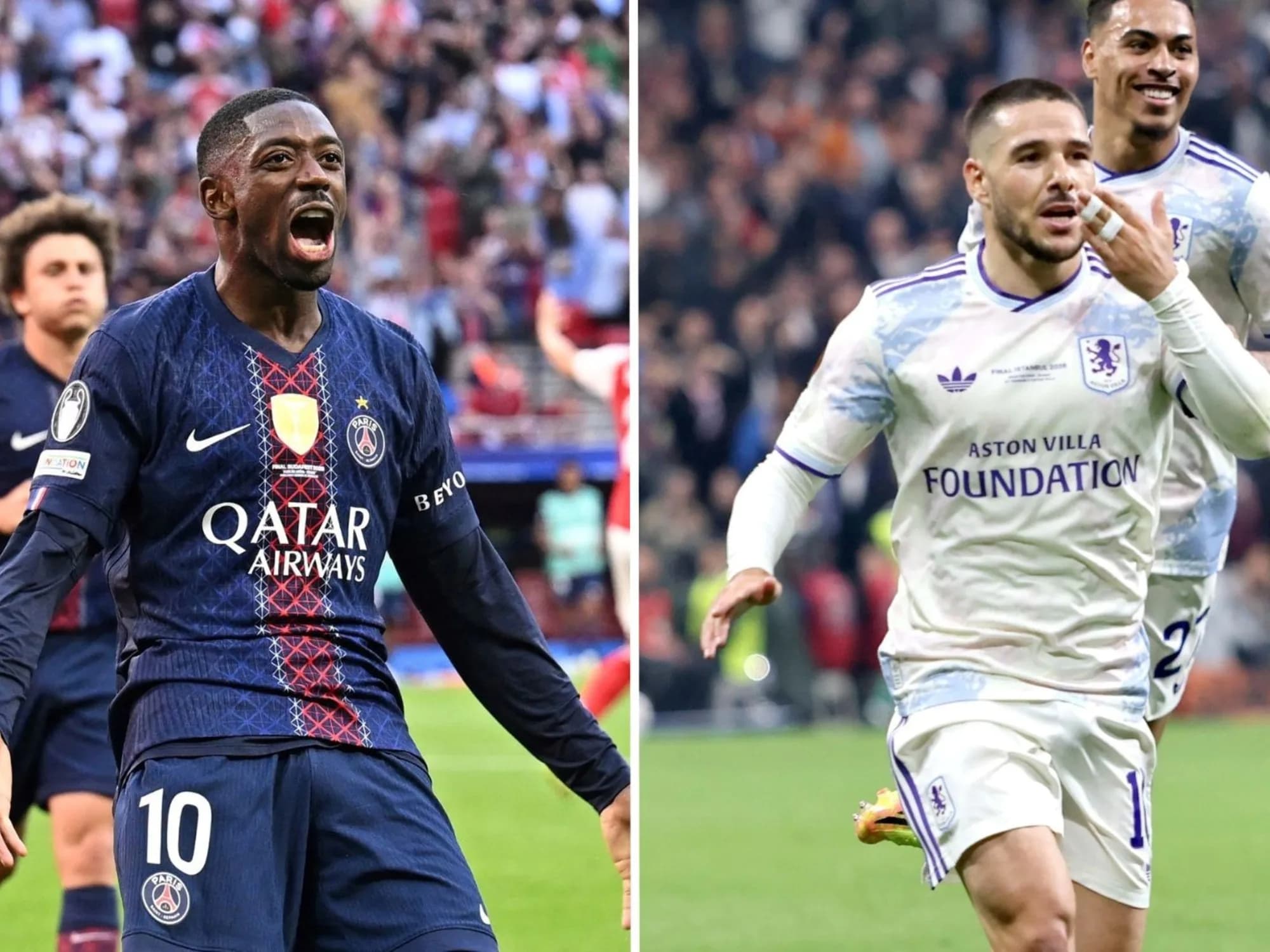 A qué hora juegan PSG vs. Aston Villa y cómo ver EN VIVO la Supercopa de Europa