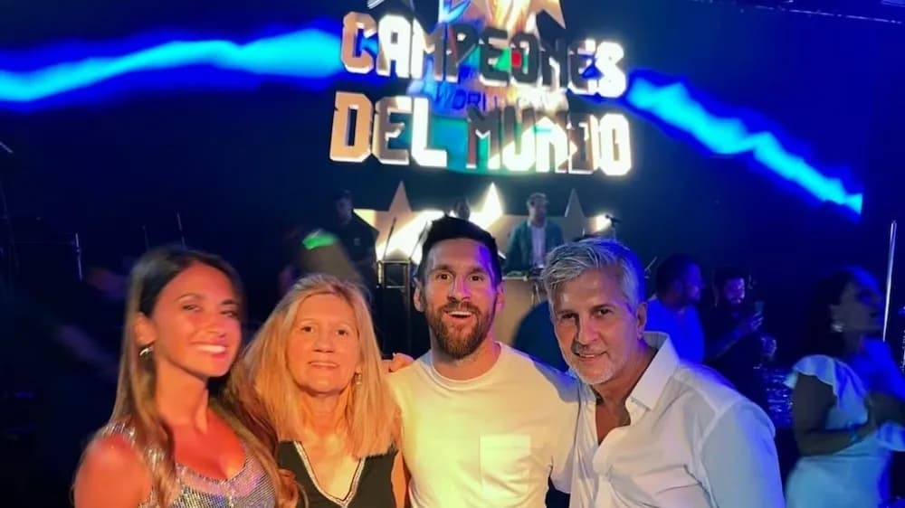 La reacción de Antonela Roccuzzo a la carta de Messi a su padre Jorge