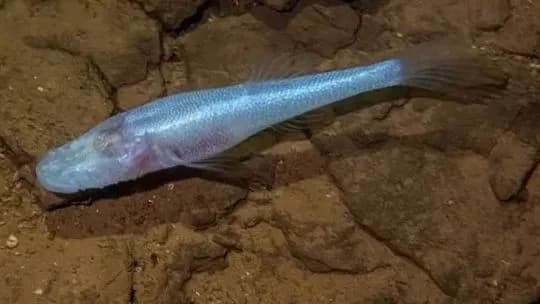Descubrieron un "pez demonio" debajo del Área 51 de Alabama