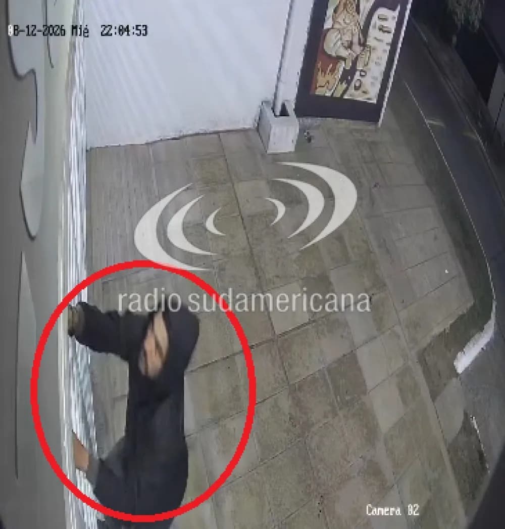 Portada de video: Robó cables y artefactos de luz de un jardín: sería familiar de un alumno