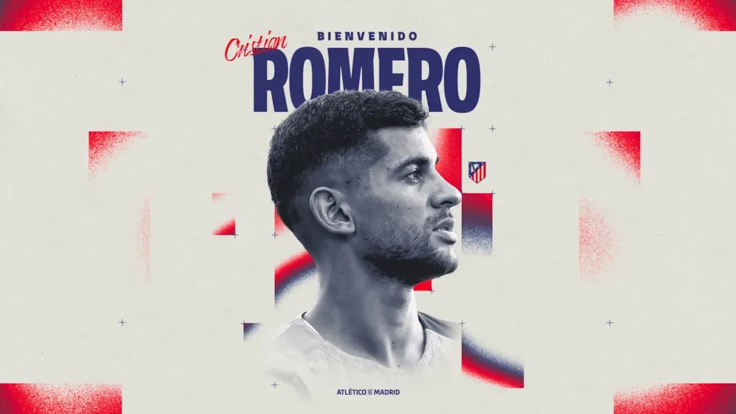 Atlético de Madrid presentó oficialmente a Cuti Romero - TyC Sports