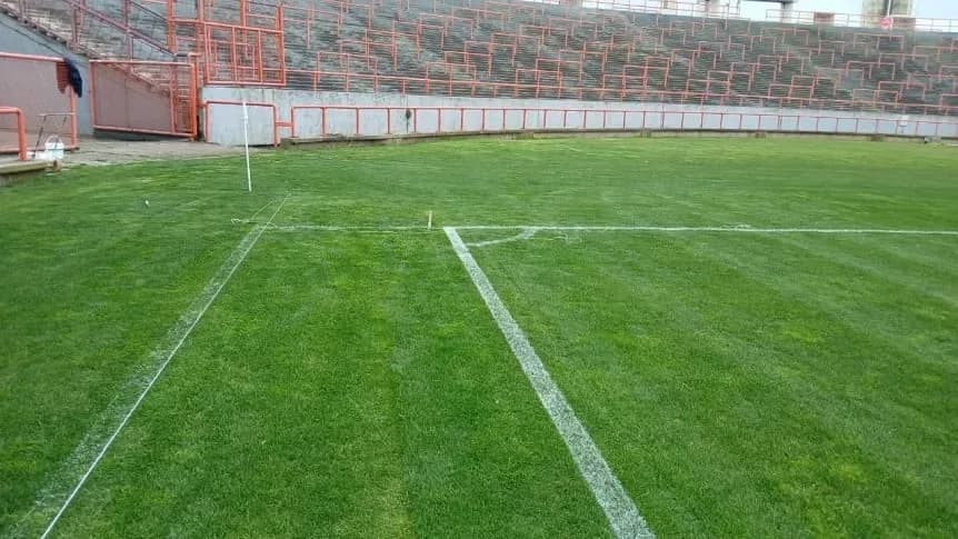 La "lucha" entre Aldosivi y Alvarado por el tamaño del campo de juego del Minella - TyC Sports