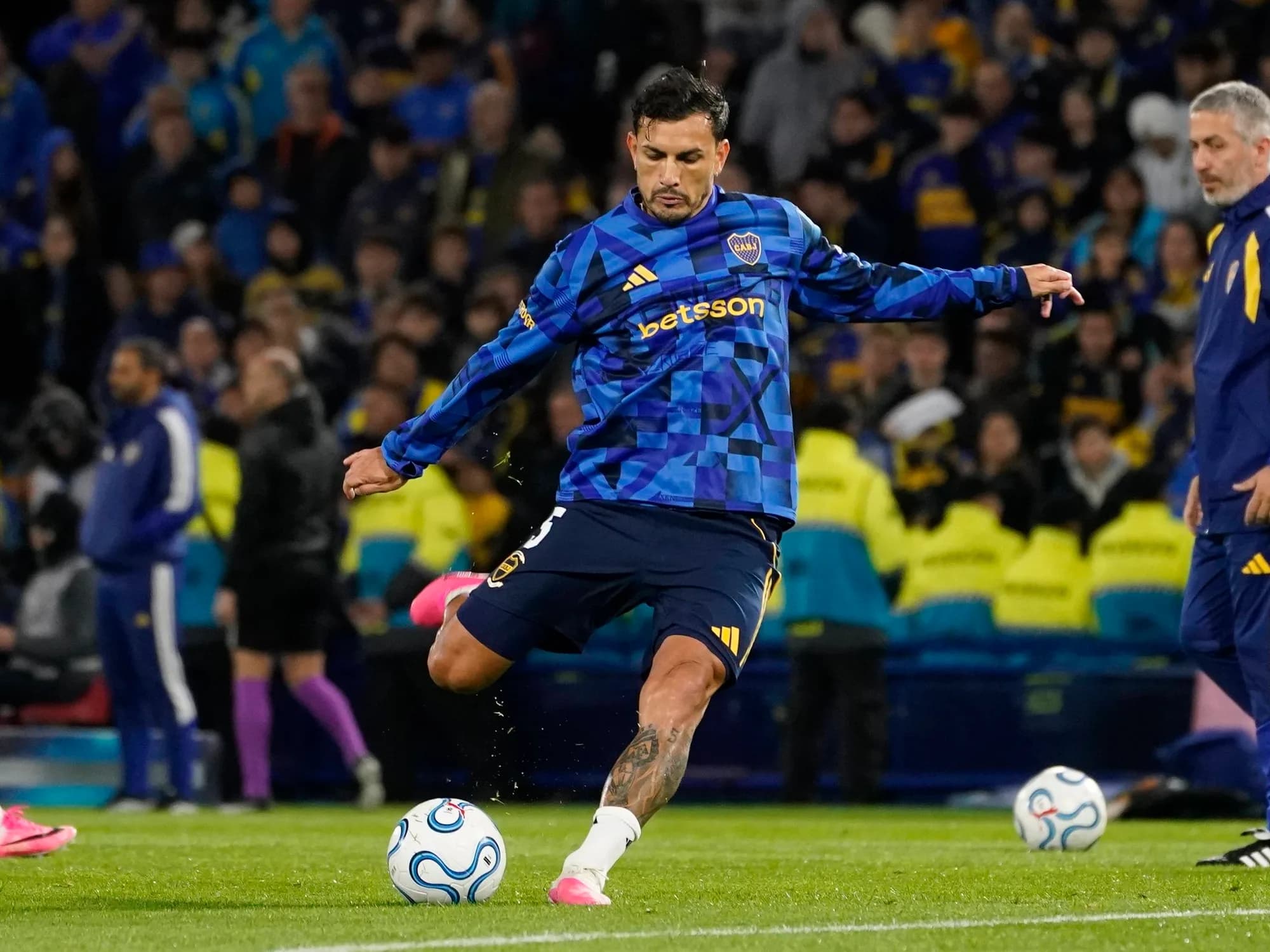 Arruabarrena develó el misterio: con Paredes, Villa y dos cambios así va Boca contra Platense