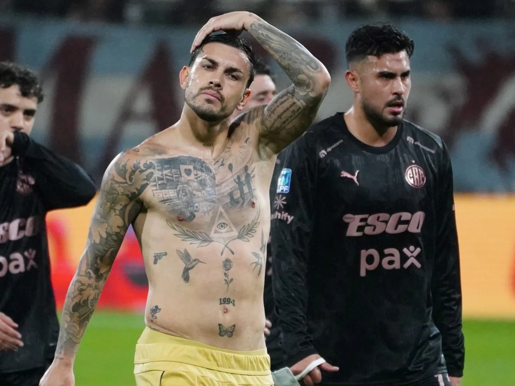 Cómo está Paredes: ¿llega al partido de Boca en la Sudamericana?