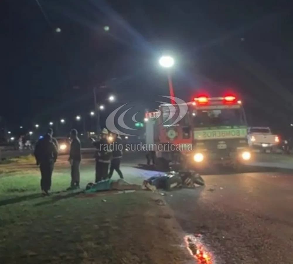 Santa Lucía: motociclista murió tras chocar contra un caballo