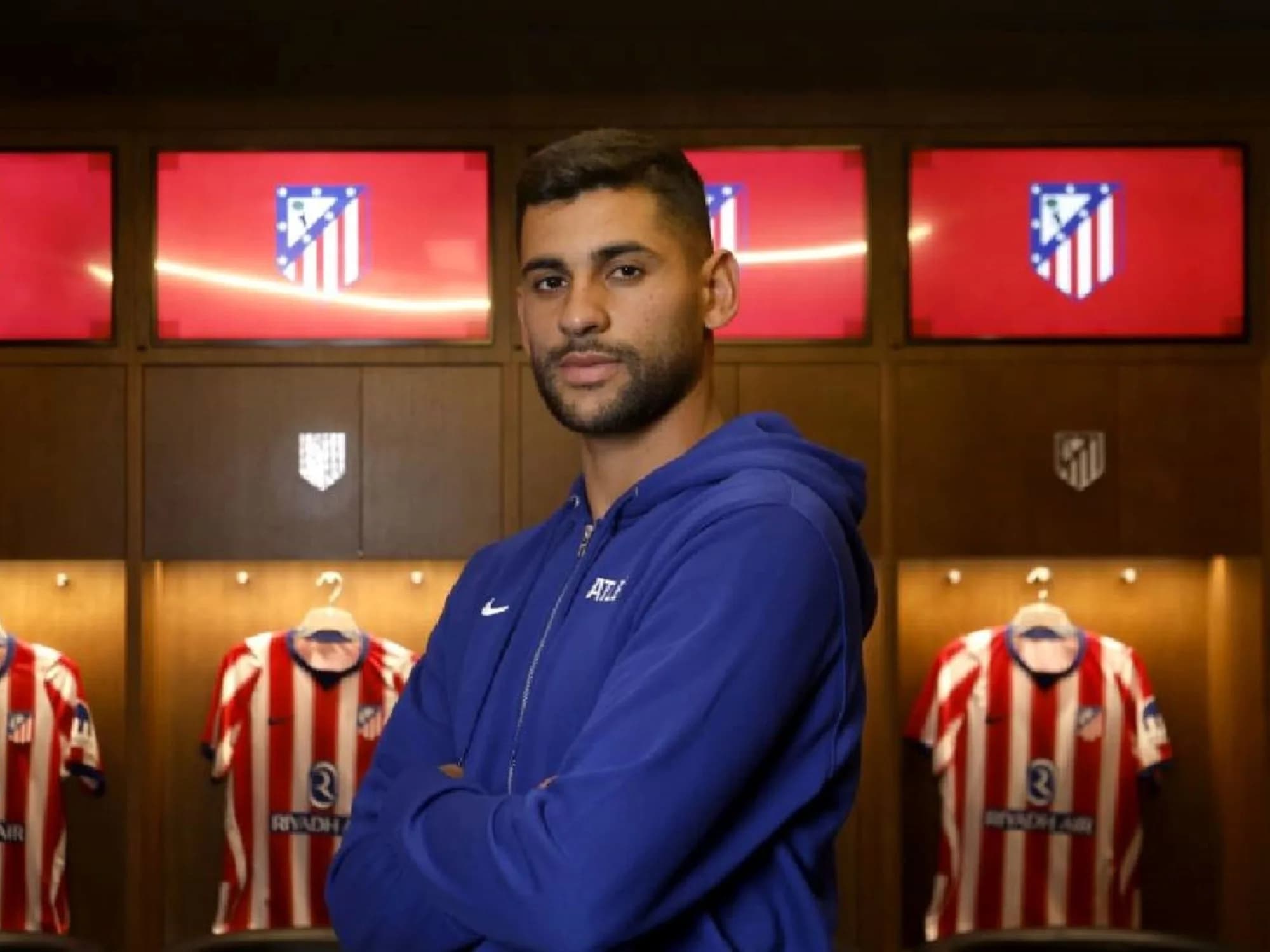 El Cuti Romero, íntimo en su presentación con Atlético Madrid: la palabra que usó para describirse y el tatuaje que se borró