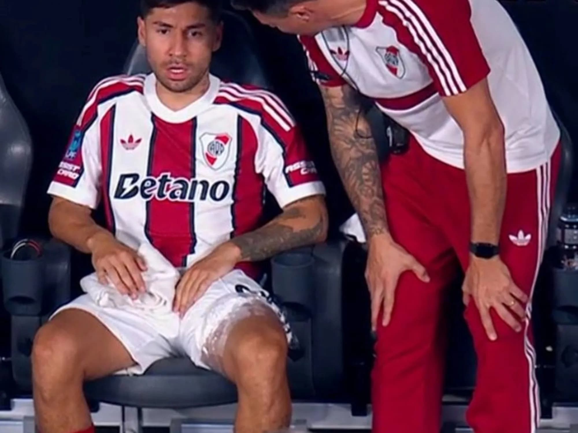 Montiel lesionado: ¿River sin lateral derecho en Sudamericana?