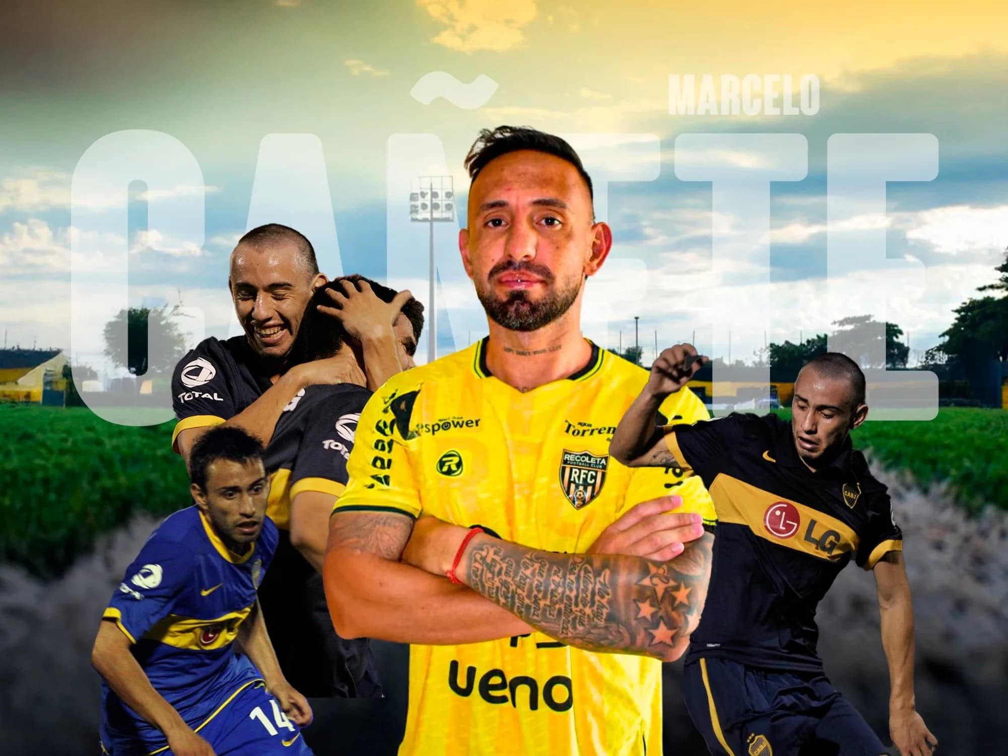 Marcelo Cañete, de juvenil de Boca a rival por primera vez a los 36: la "competencia" con Román, Paredes y Aranda, y el sueño de Recoleta