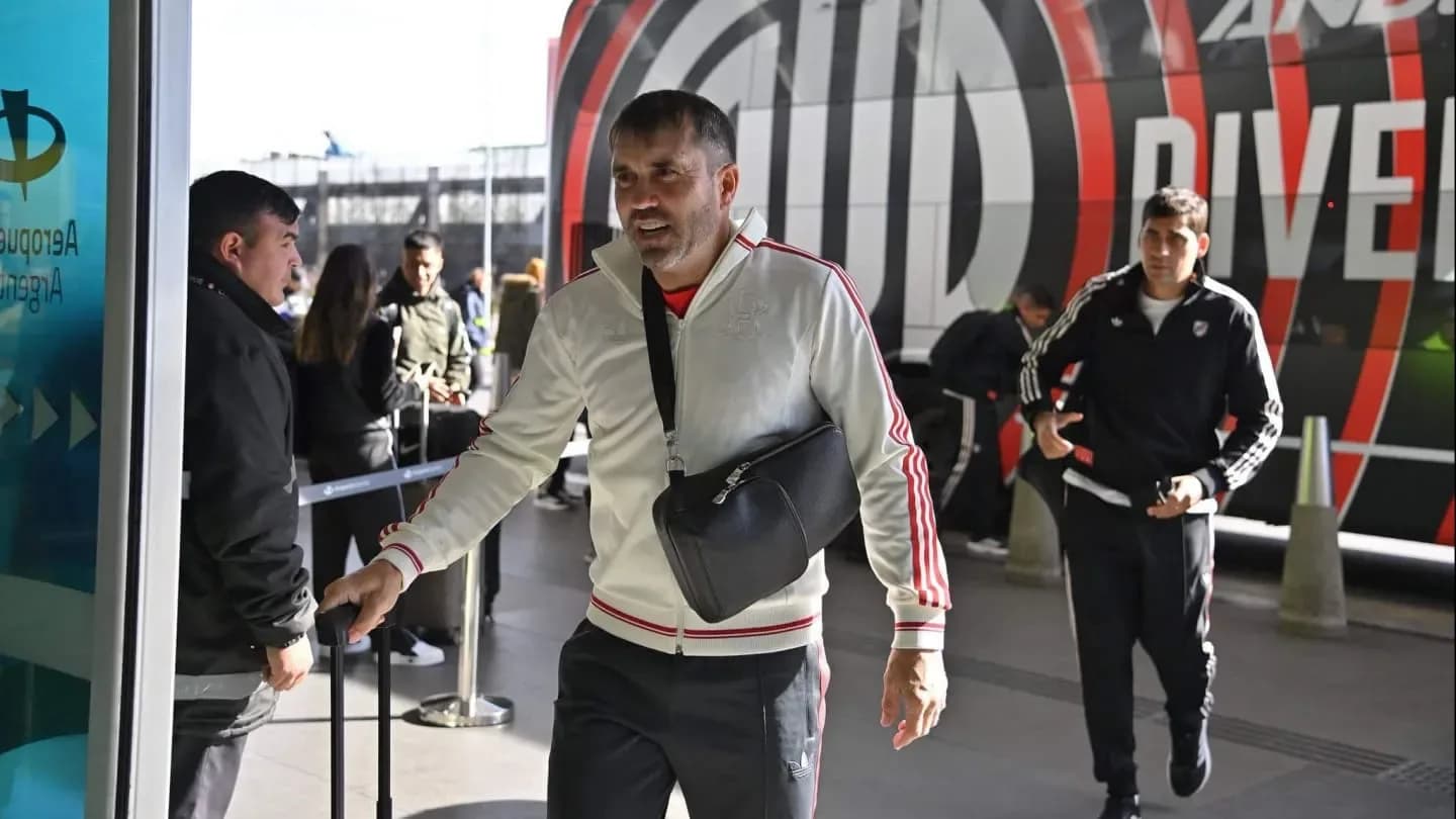 River partió rumbo a Colombia con tres bajas de peso - TyC Sports