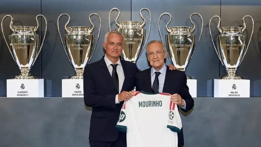 La contundente frase de Mourinho en su presentación oficial en Real Madrid - TyC Sports