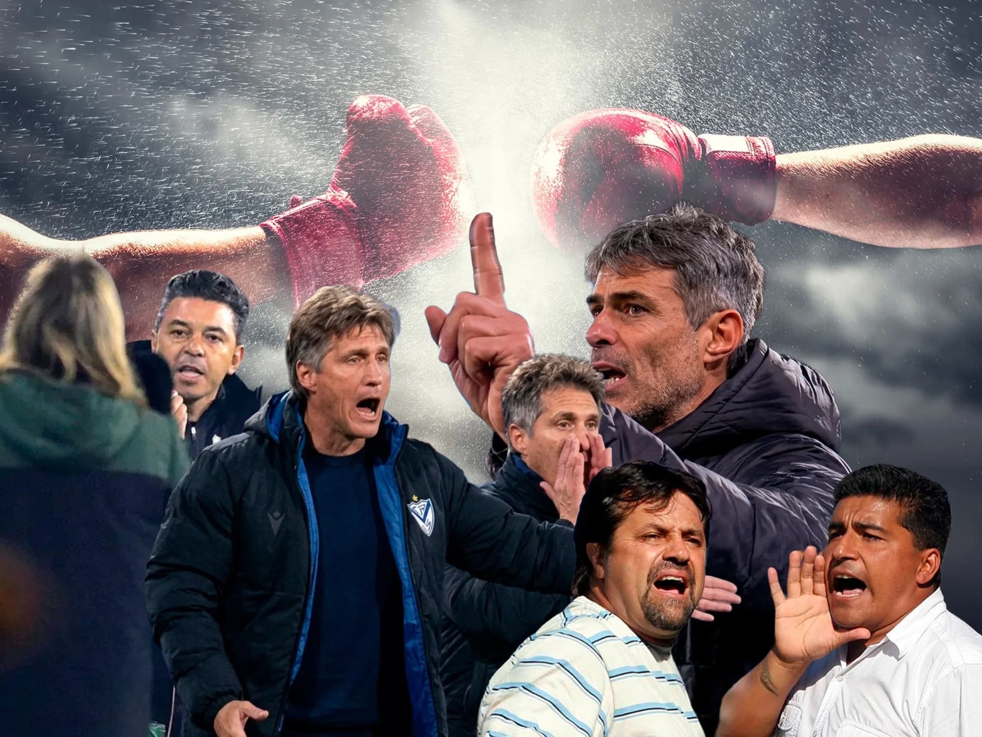 Recordadas peleas entre entrenadores del fútbol argentino en los últimos años