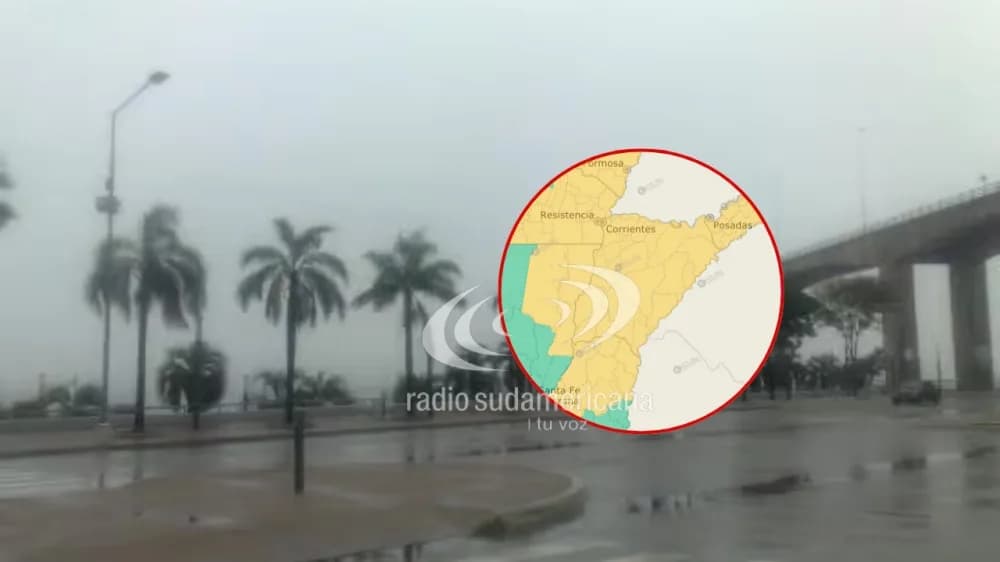 Emiten alerta por fuertes lluvias en Corrientes: será miércoles y jueves