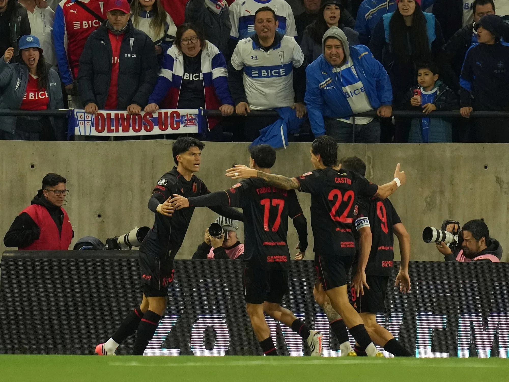 El regreso soñado del Tucu: Joaquín Correa volvió a marcar con Estudiantes y puso el 1-0 ante Católica