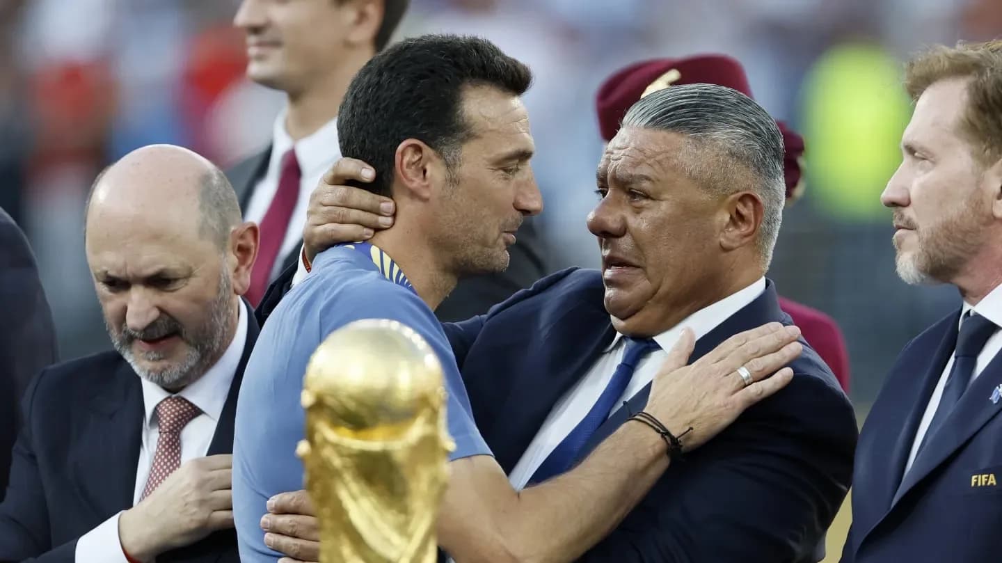 Dura carta del Chiqui Tapia por la "campaña miserable" contra la Selección Argentina - TyC Sports
