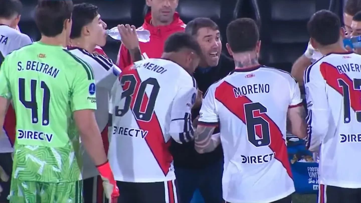 Coudet explotó contra Borré: "Cerrá el c..." - TyC Sports