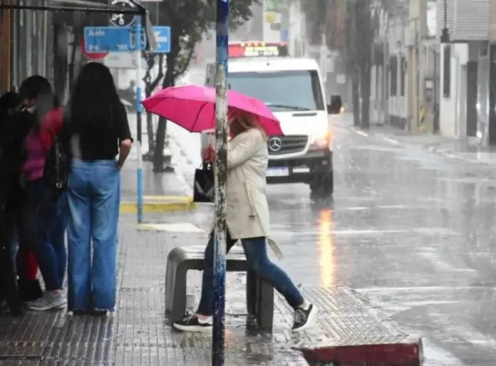 Continúa el alerta por fuertes lluvias para el Sur de la Provincia