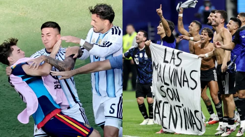 La FIFA multó a Argentina por la bandera de las Malvinas