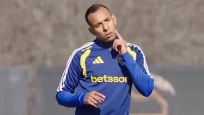 Villa farmeó aura en el entrenamiento de Boca - TyC Sports