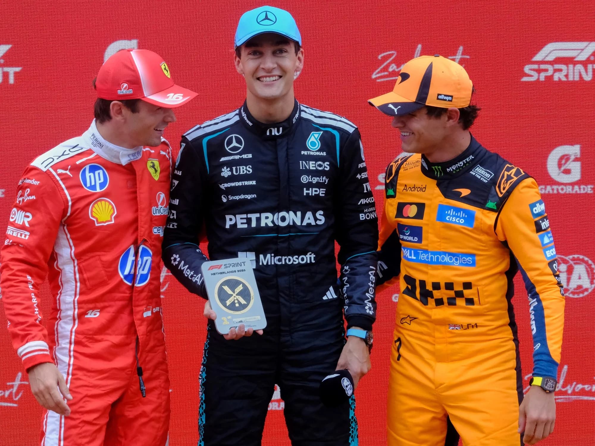 Cómo quedaron las posiciones de la F1 tras la carrera Sprint de Países Bajos