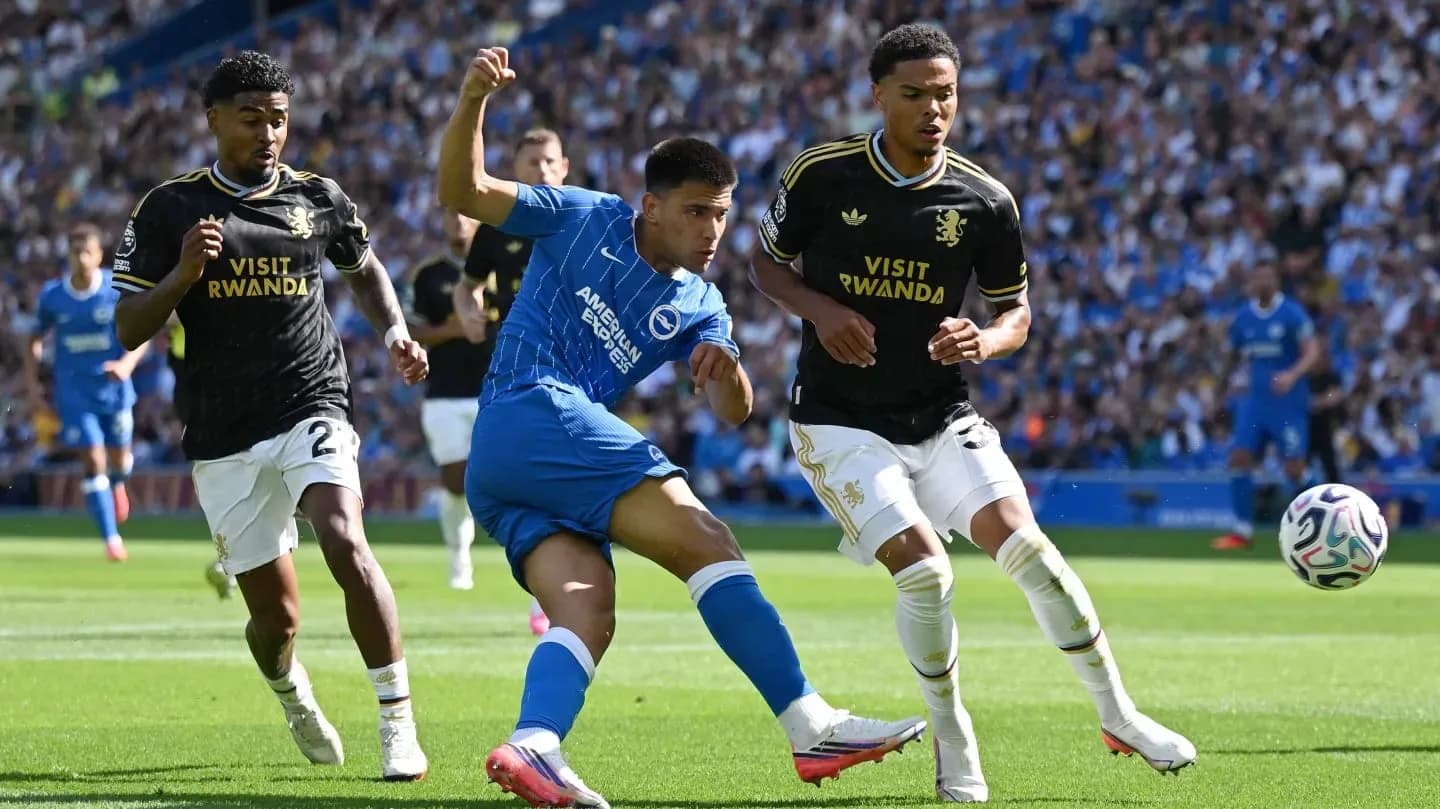 Sin Dibu, Aston Villa sufrió una goleada ante Brighton en el debut de la Premier League - TyC Sports