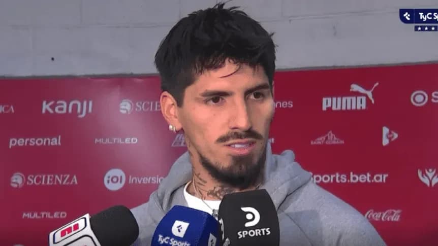 Lomónaco habló sobre su futuro en Independiente: "Nunca me bajaría del barco, a no ser..." - TyC Sports