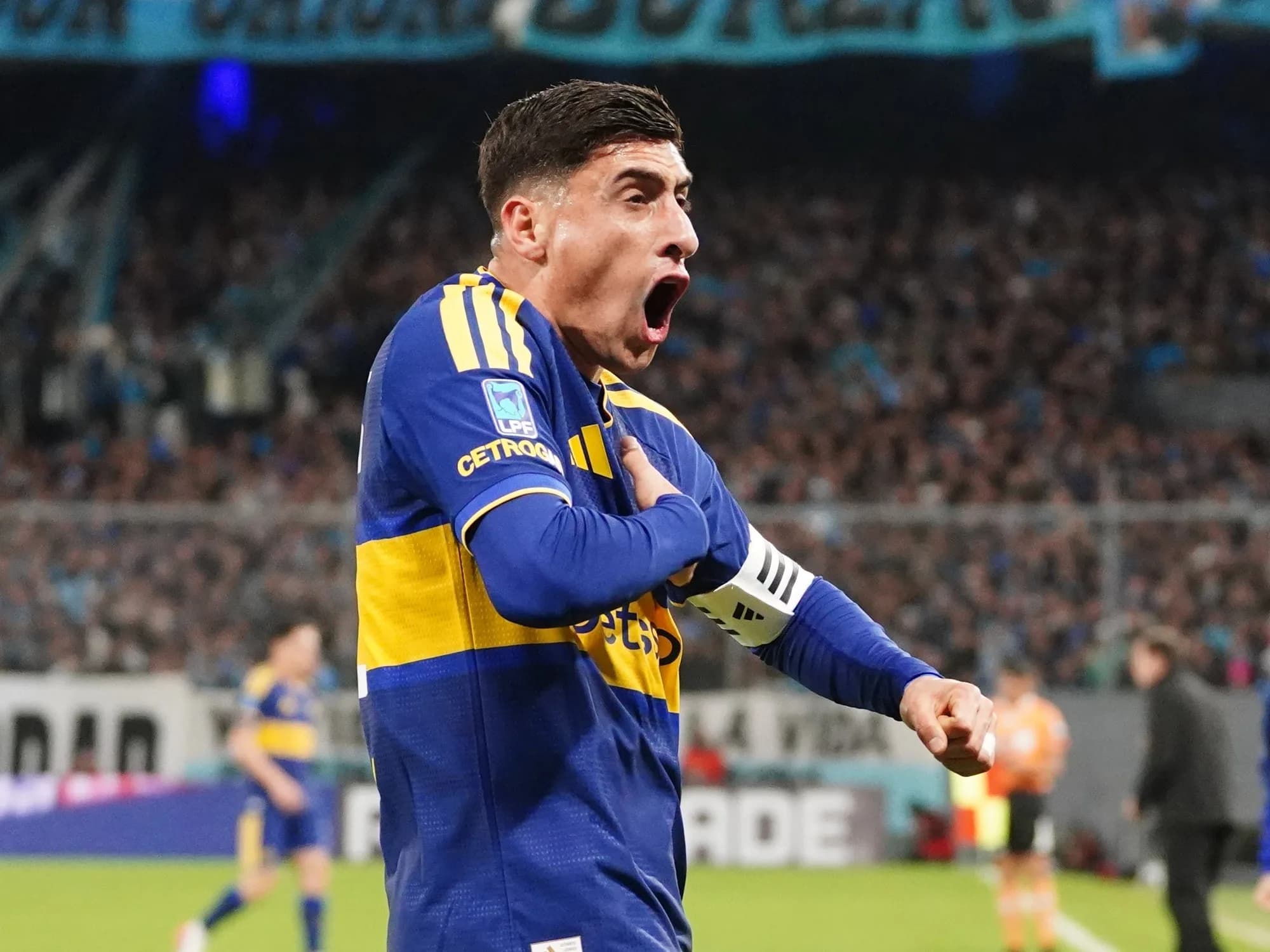 Merentiel, en racha: golazo ante Racing y tercero al hilo