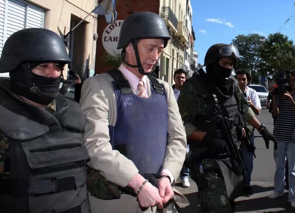 El Gusano Menocchio fue trasladado desde Chubut al penal de Ezeiza
