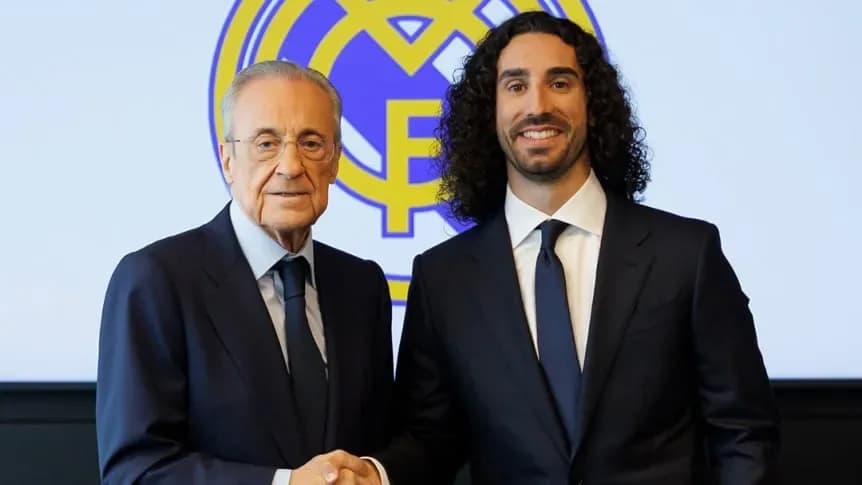 Cucurella, presentado oficialmente en Real Madrid: "Es un honor vestir esta camiseta" - TyC Sports
