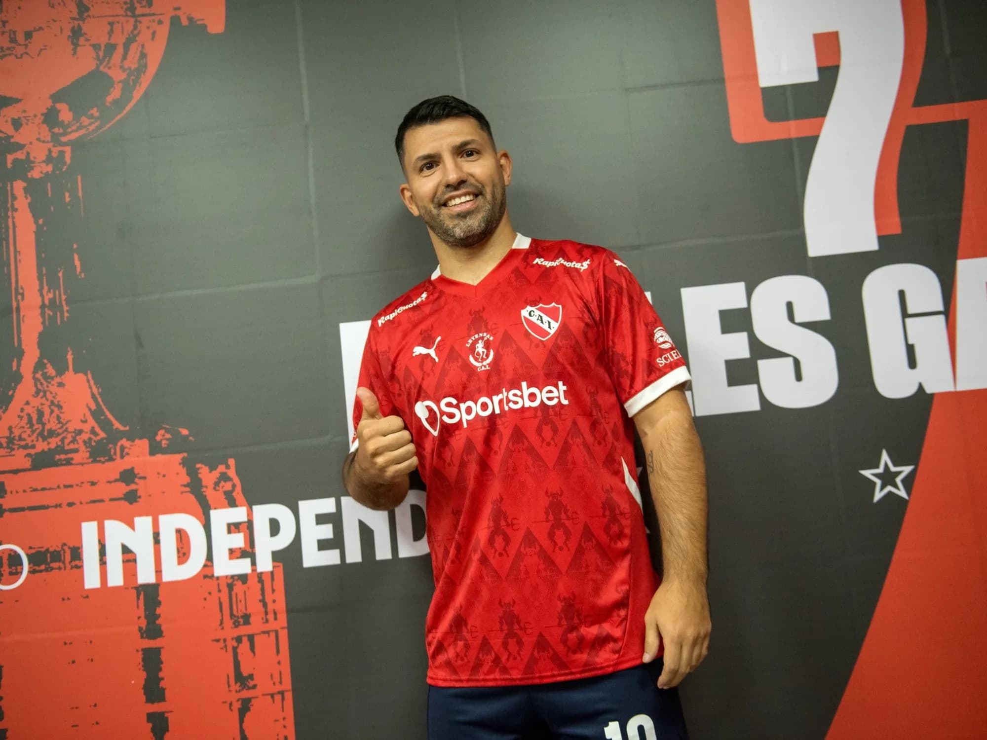 El Kun Agüero se mete en la política de Independiente: la lista que apoyará y cuál será su rol